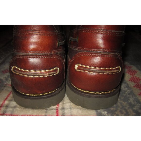 LL Bean Allagash Bison Chukka Men's Boots Brown Bison Men's US 14 W EE Leather - Picture 5 of 7